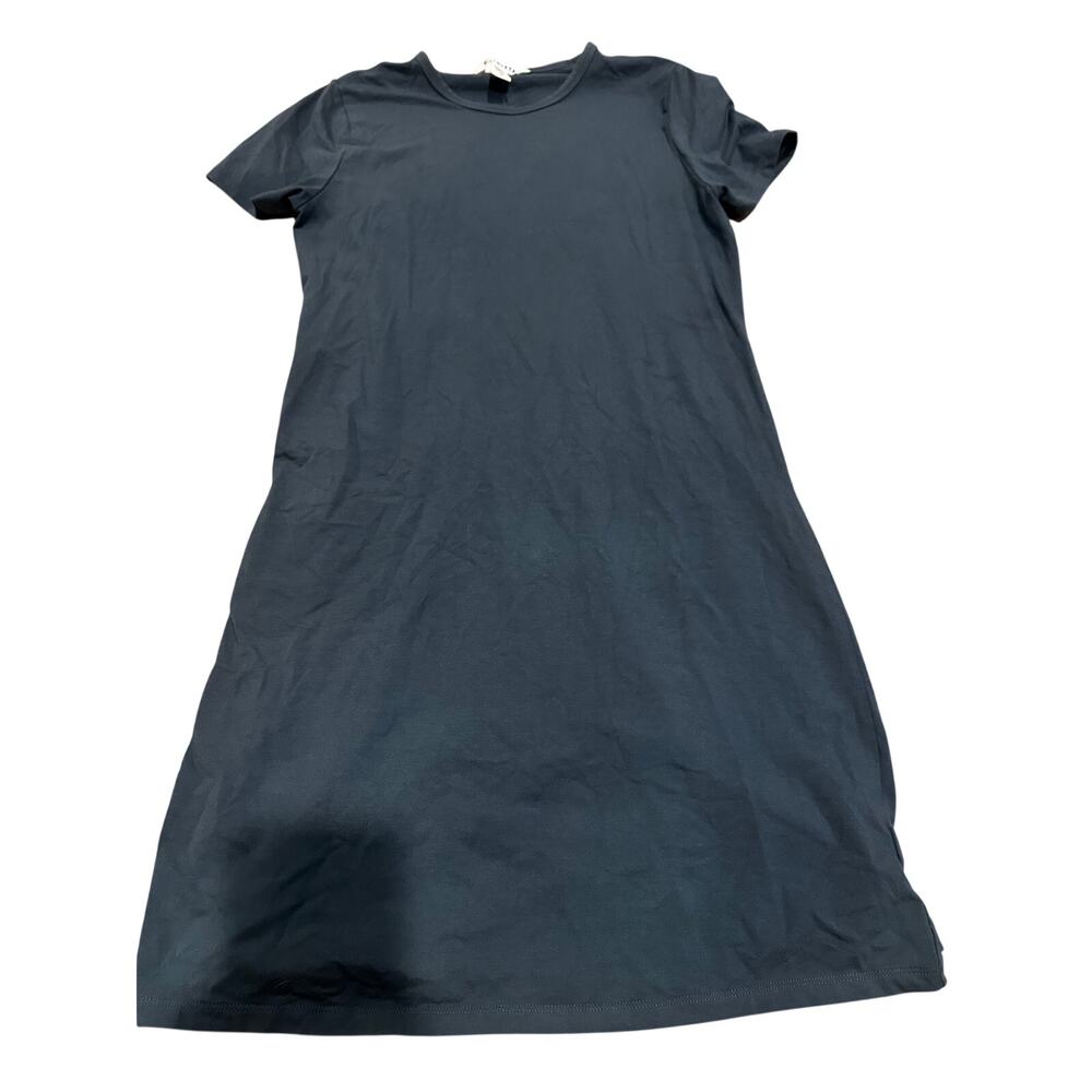 Athleta Slate Blue T-Shirt Midi Dress XS Travel Capsule Athleisure